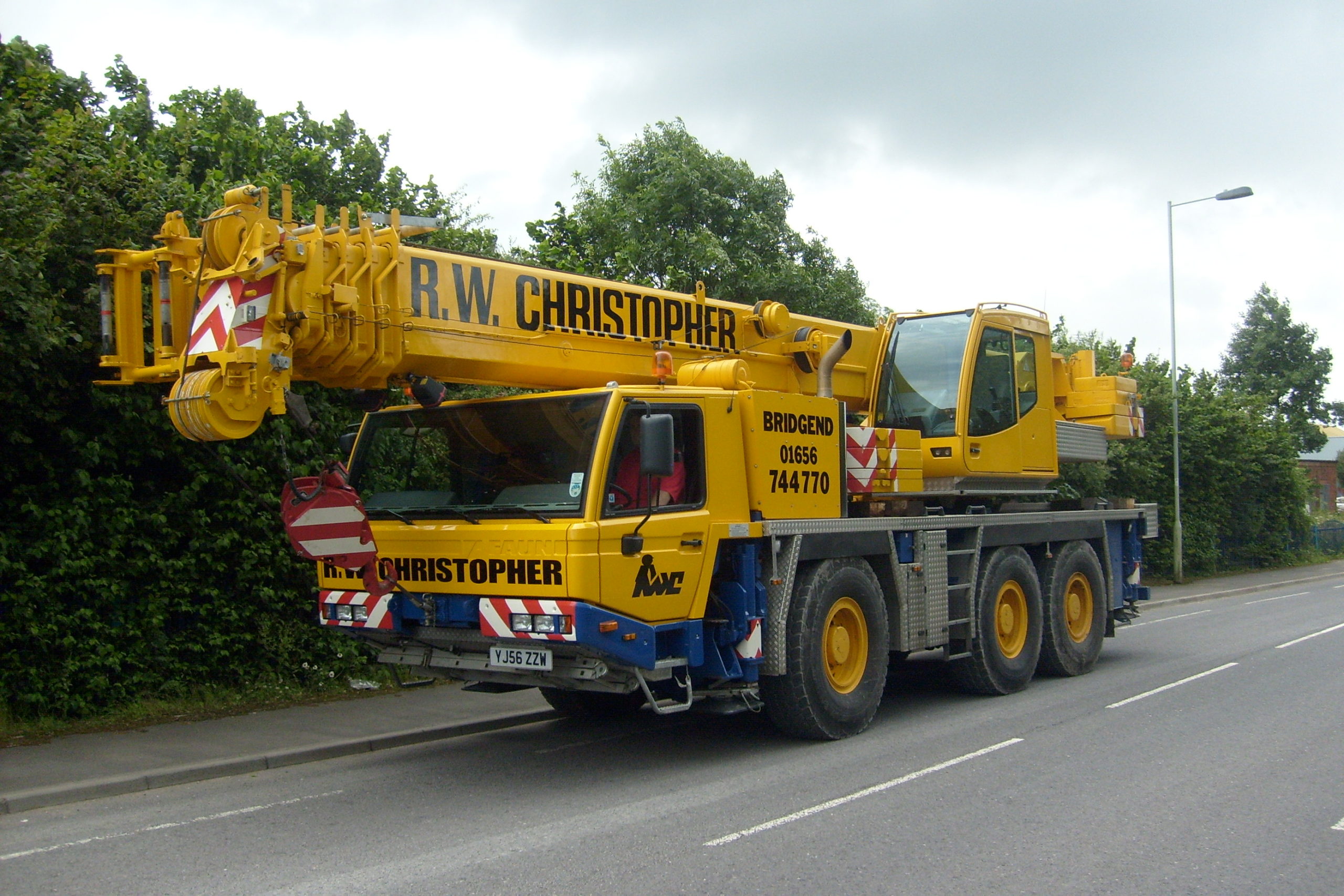 R.W. Christopher 60T TADANO FAUN ATF 60-3 Crane