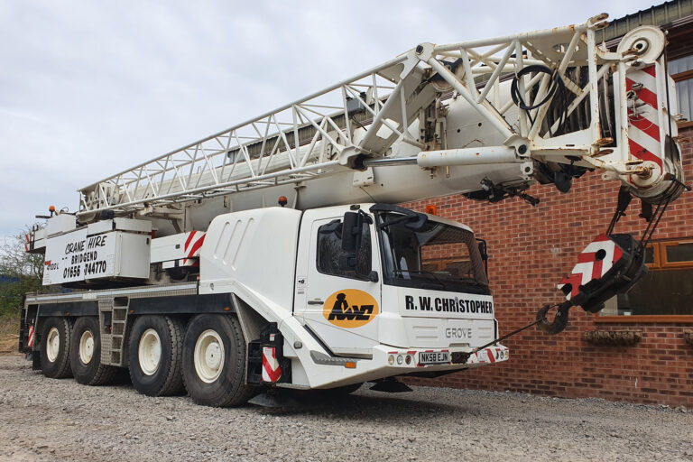 100T Grove GMK 4100L - R.W. Christopher Crane Hire